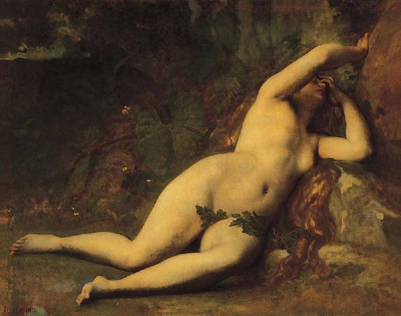Alexandre Cabanel Eve After the Fall oil painting image
